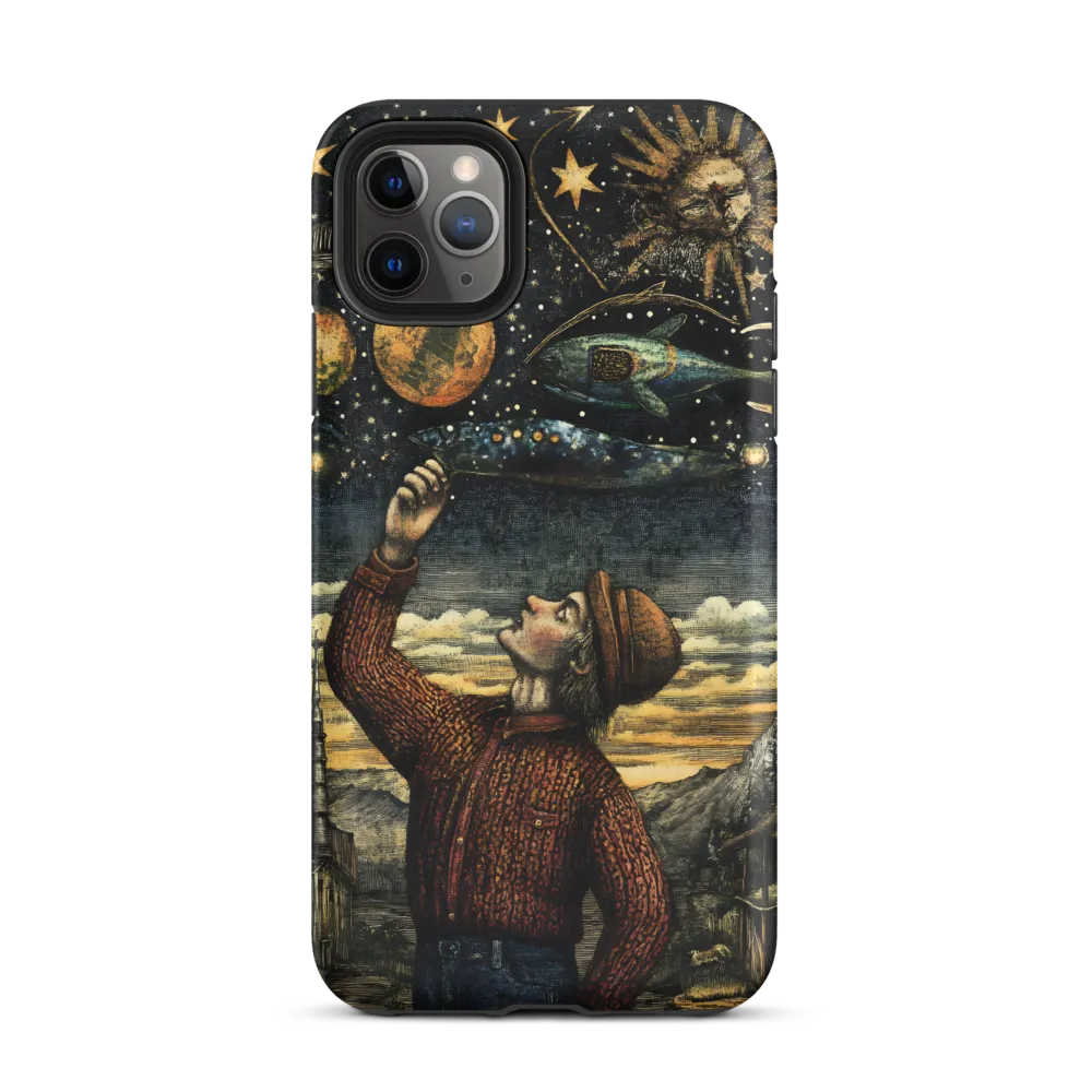 Cosmic Curiosity: A Journey Beyond Earth | Phone Case |  11 Pro Max | Tough Case | Matte