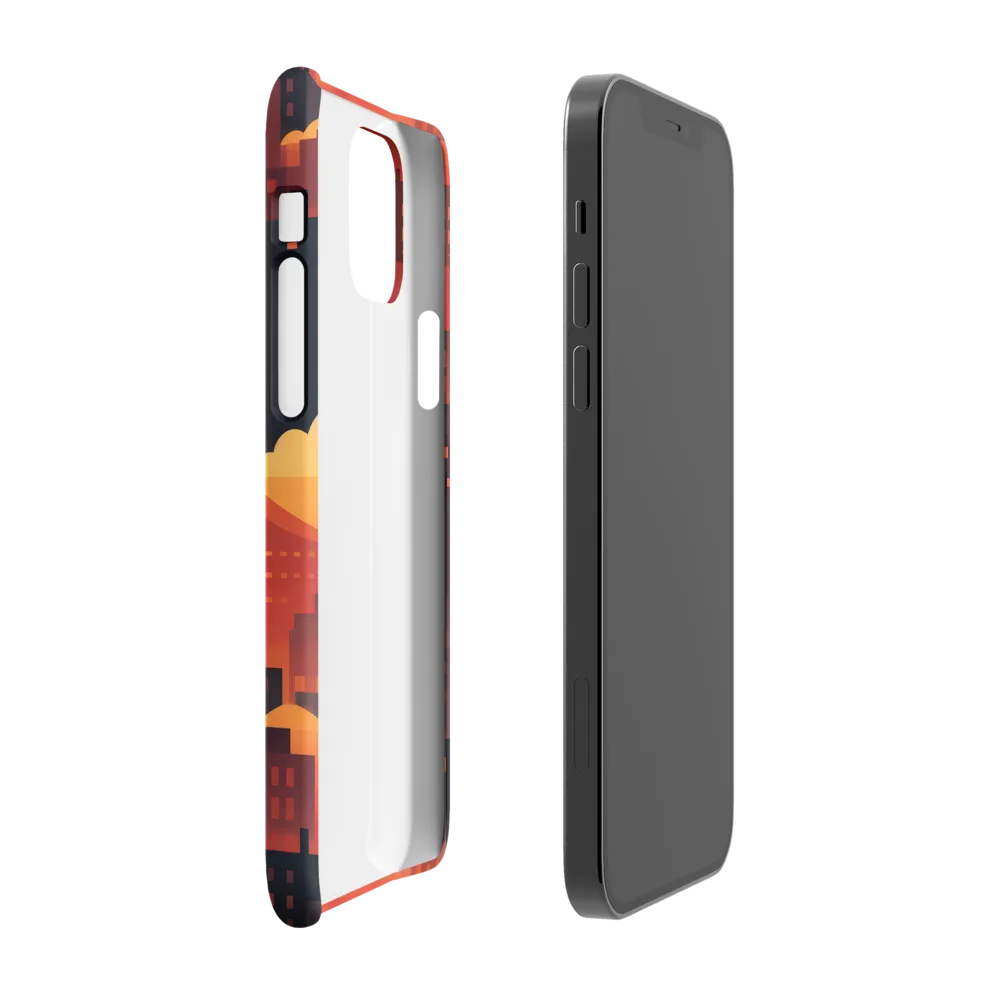 Radiance of the Urban Horizon | Phone Case |  12 | Snap Case | Matte