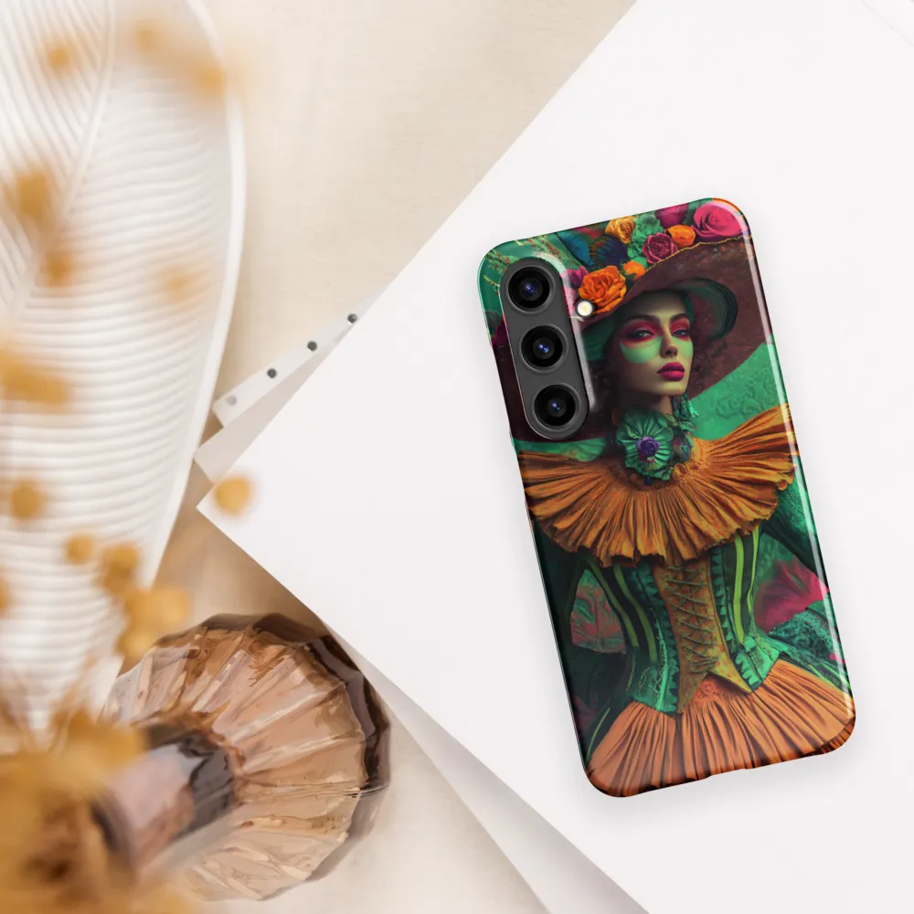 Ethereal Elegance in Color | Phone Case |  S24 Plus | Snap Case | Glossy