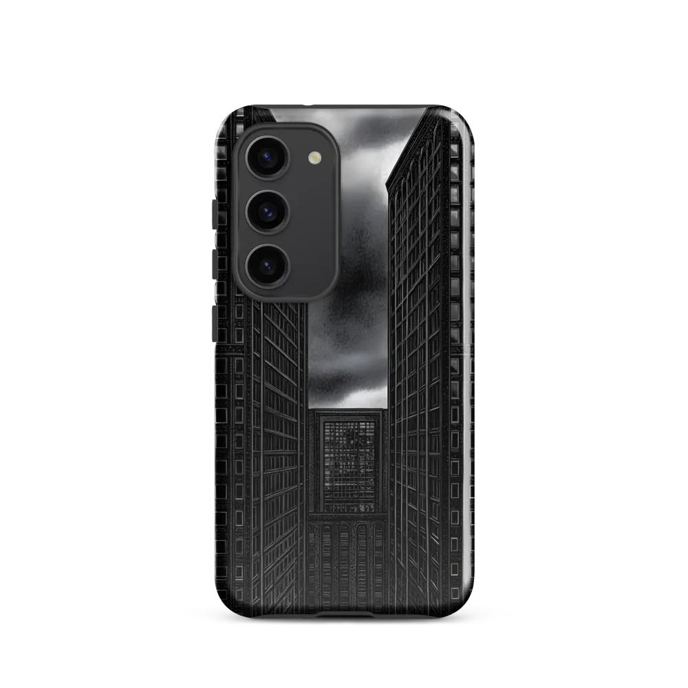 Between Towers: An Urban Reflection | Phone Case |  S23 | Tough Case | Glossy