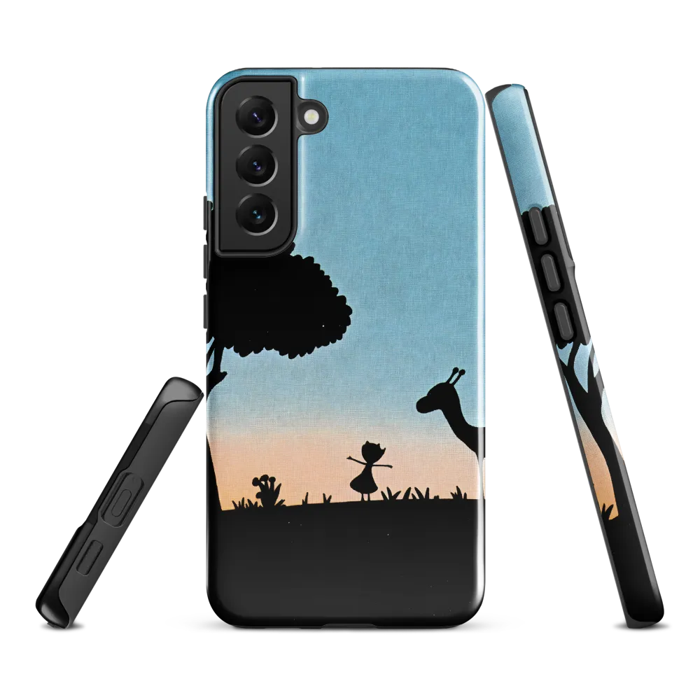 Curiosity in the Silhouette | Phone Case |  S22 Plus | Tough Case | Glossy