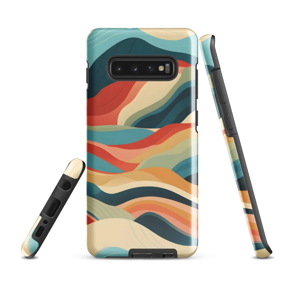 Waves of Tranquility | Phone Case |  S10 Plus | Tough Case | Glossy