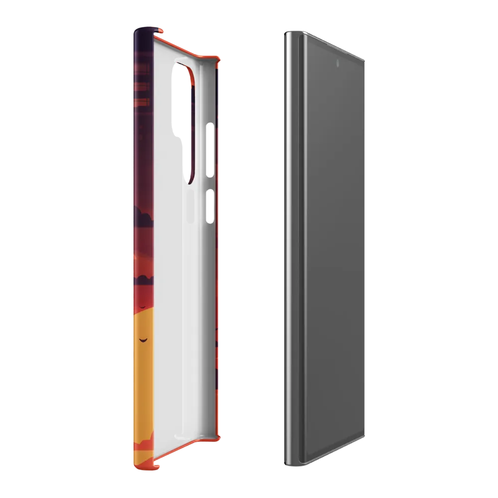 Urban Dusk: A Symphony of Cityscapes | Phone Case |  S22 Ultra | Snap Case | Matte