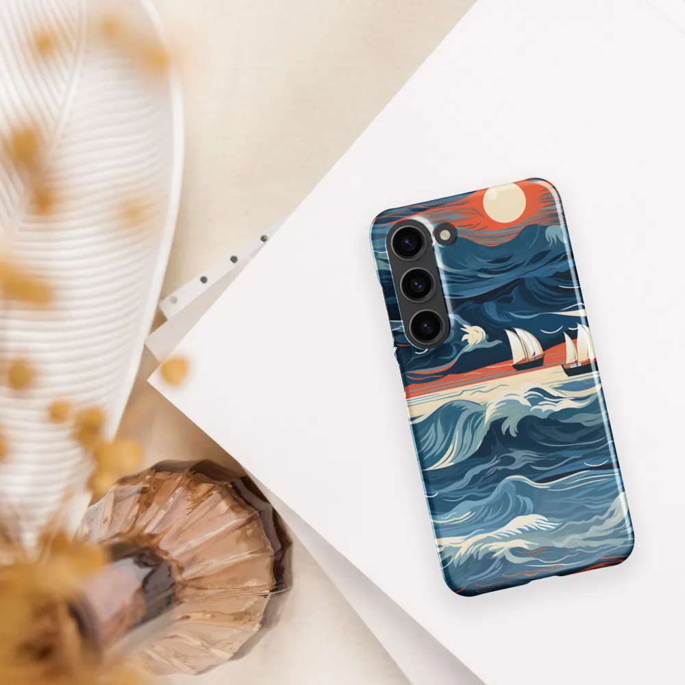 Ocean Whispers: A Voyage at Dusk