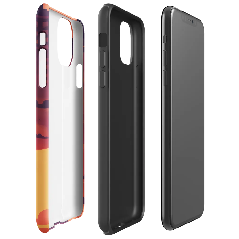 Urban Dusk: A Symphony of Cityscapes | Phone Case |  11 Pro Max | Tough Case | Glossy