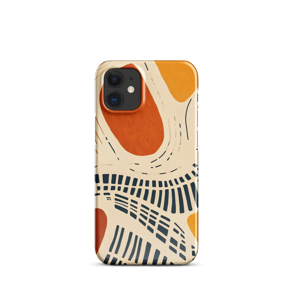 Urban Patterns in Harmony | Phone Case |  12 Mini | Snap Case | Glossy