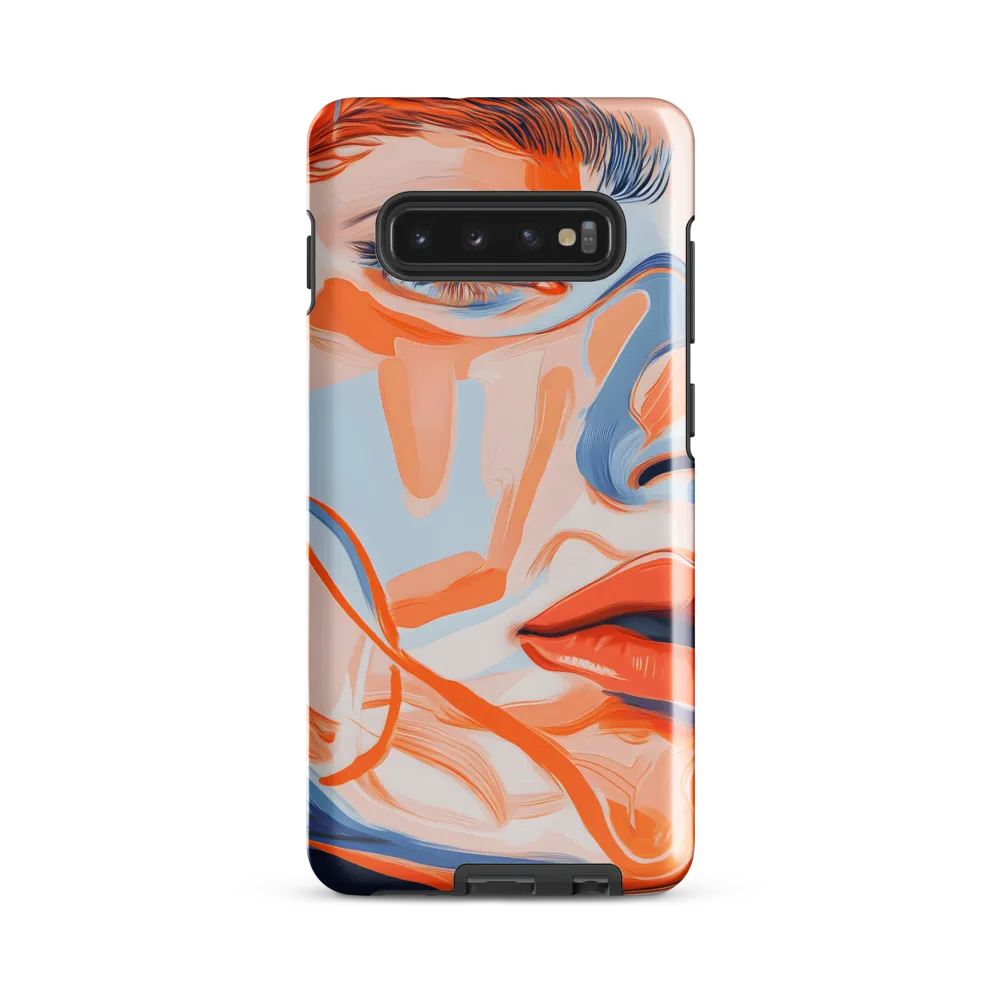 Echoes of Color: A Contemporary Portrait | Phone Case |  S10 Plus | Tough Case | Glossy