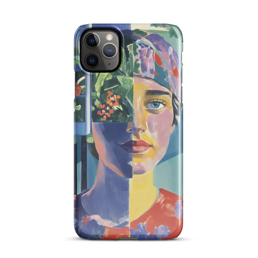 Nature's Reflection: A Portrait of Harmony | Phone Case |  11 Pro Max | Snap Case | Glossy