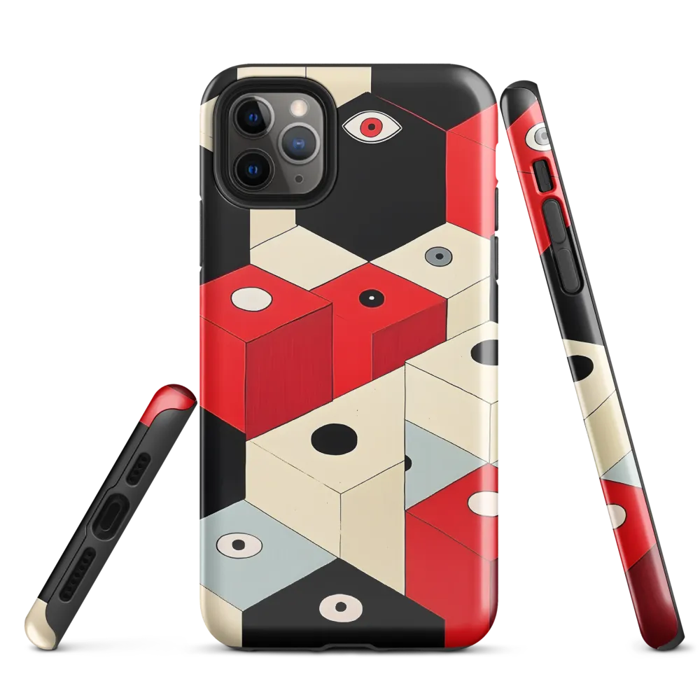 Dynamic Cubism | Phone Case |  11 Pro Max | Tough Case | Glossy