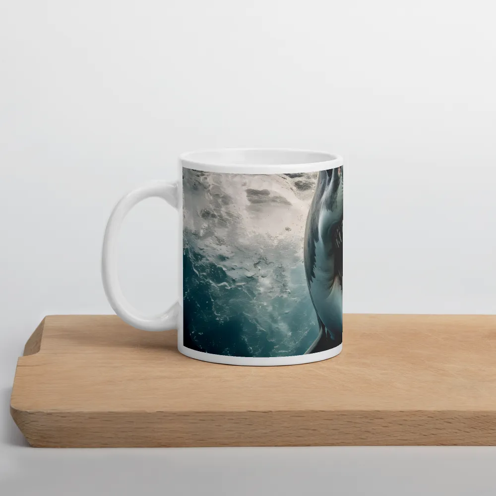 Fierce Majesty of the Ocean | Mug with White inside | 11 oz