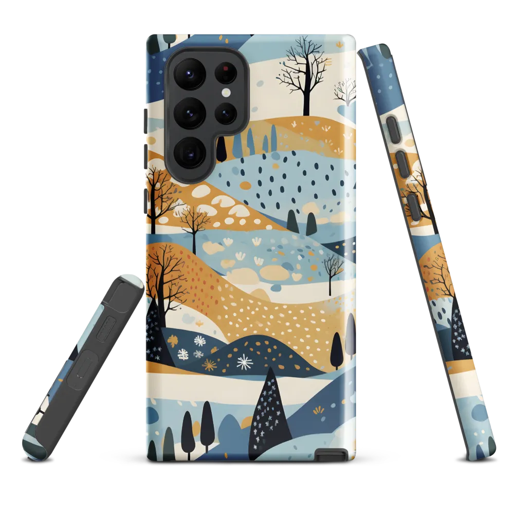 Whispers of a Playful Landscape | Phone Case |  S22 Ultra | Tough Case | Glossy