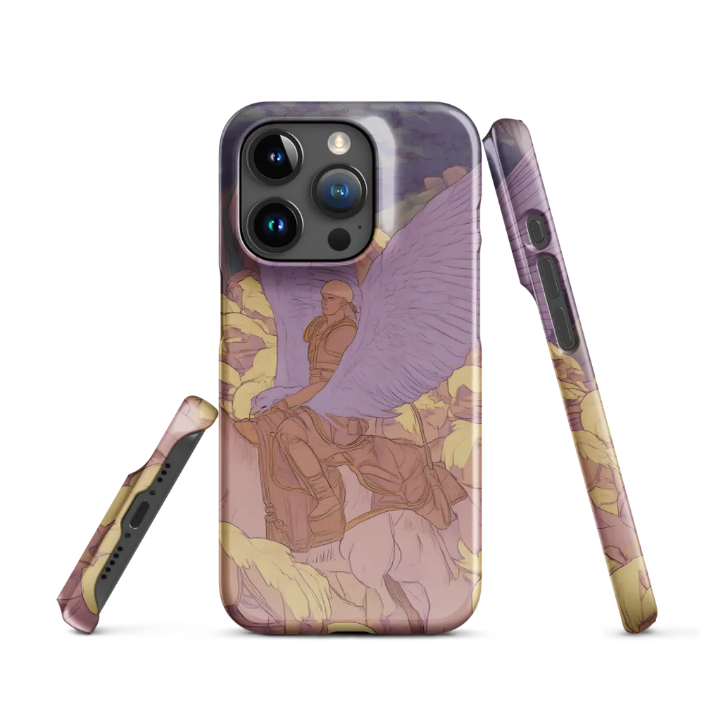 The Winged Guardian | Phone Case |  15 Pro | Snap Case | Glossy