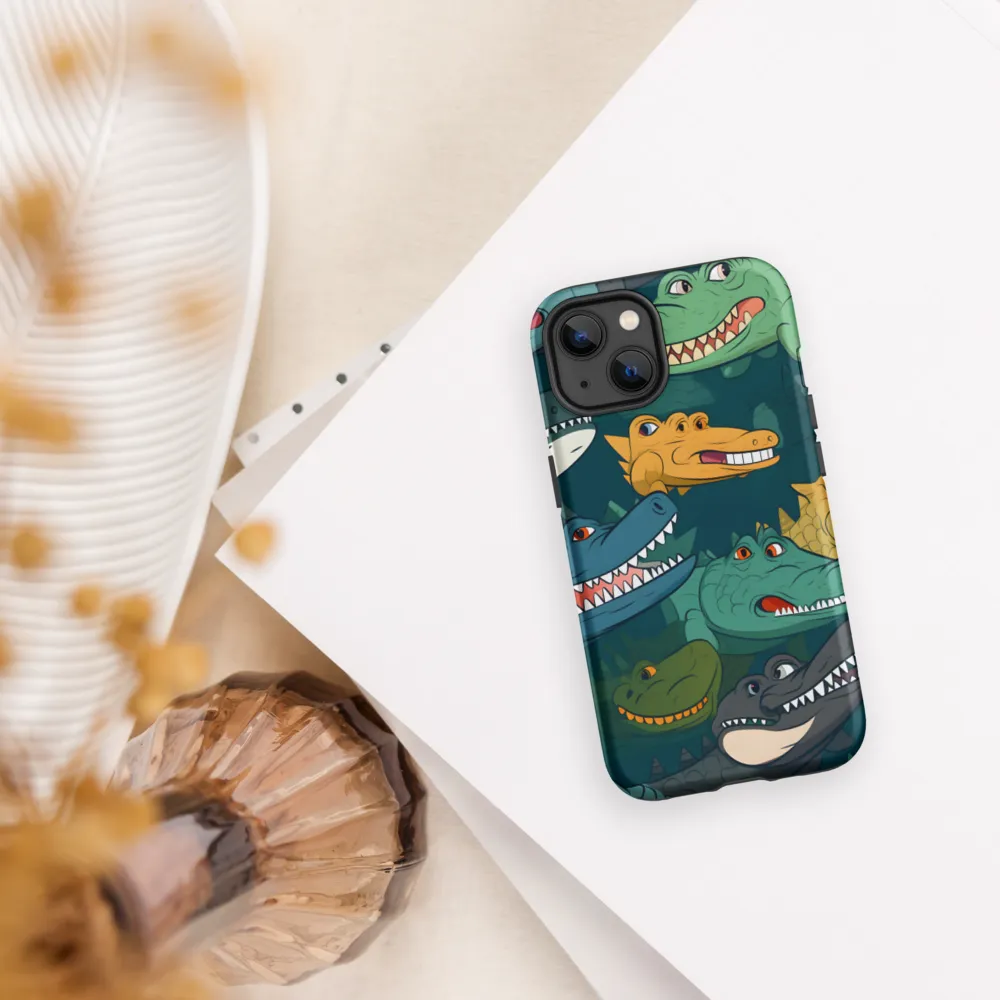 Cheerful Crocodilian Parade