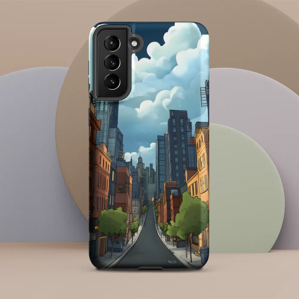 Urban Serenity: A Digital Cityscape