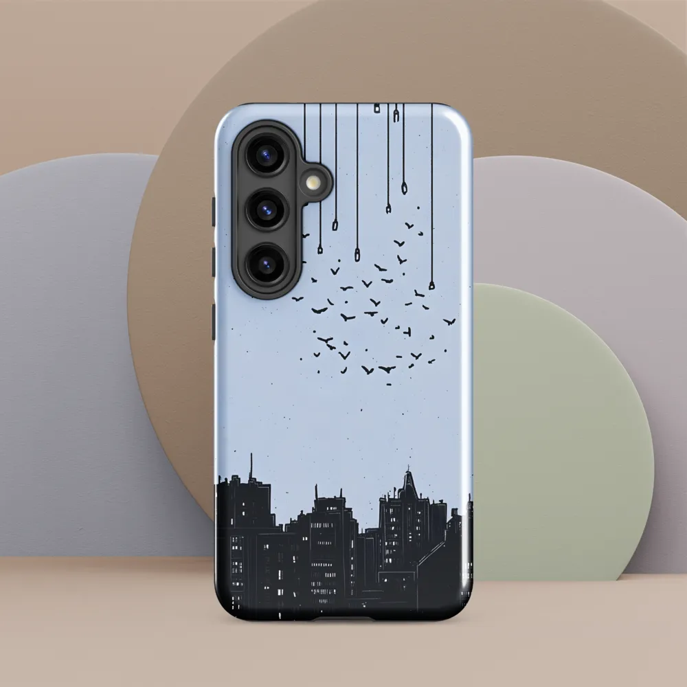 Elevated Serenity: A Minimalist Cityscape