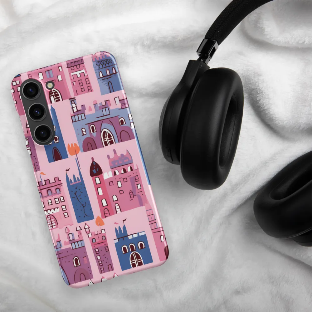 Whimsical Castles: A Playful Tapestry | Phone Case |  S23 Plus | Snap Case | Matte