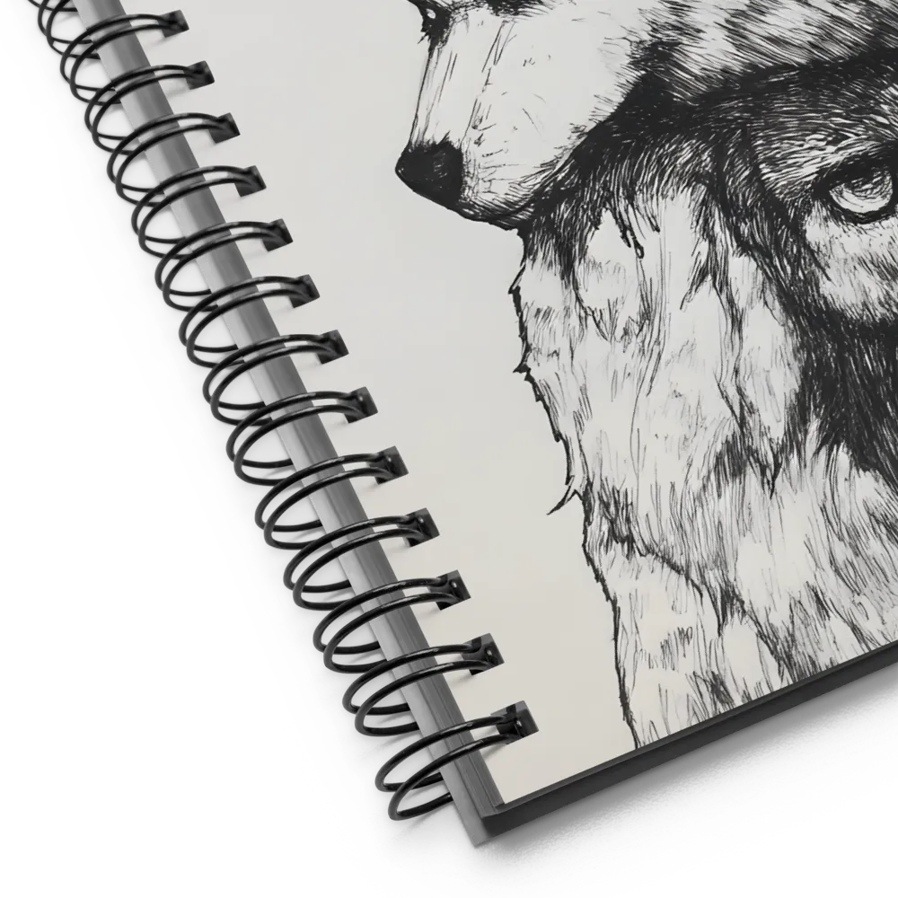 Fierce Canine Assembly | Spiral Notebook