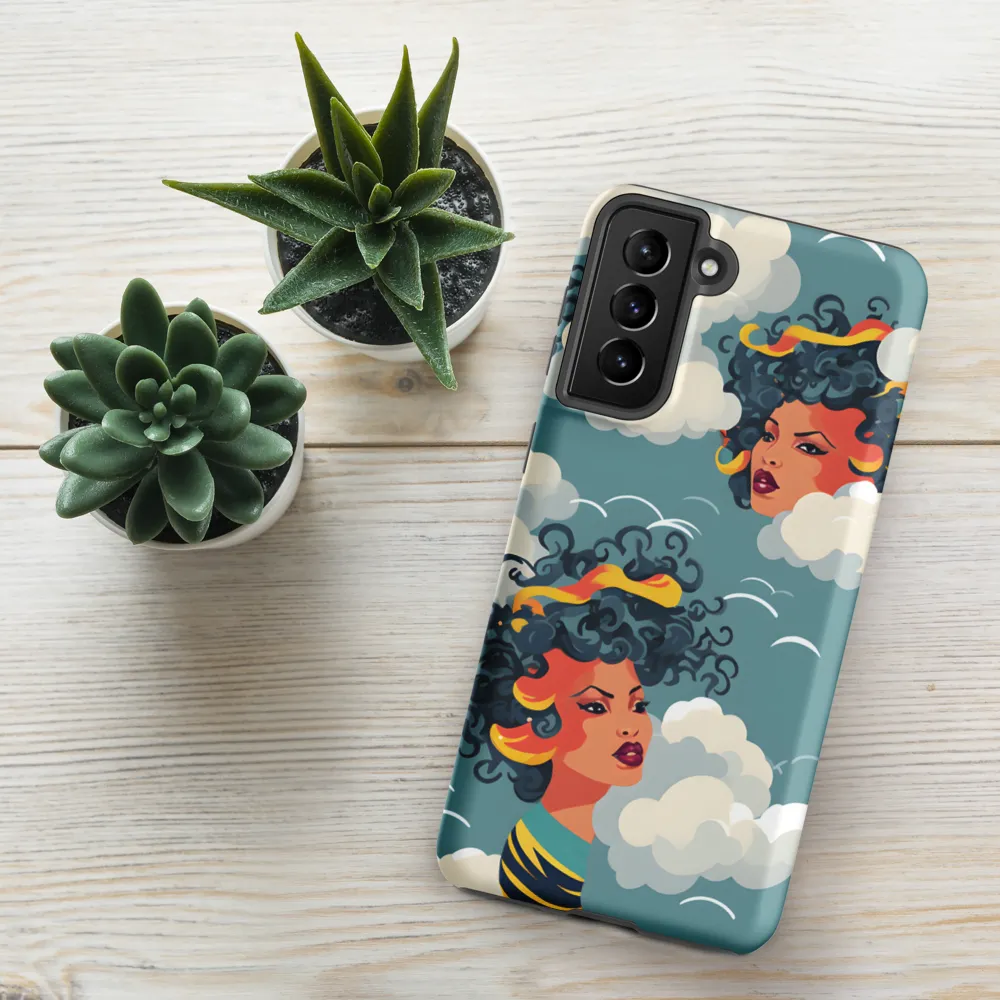 Whimsical Dreams in the Sky | Phone Case |  S21 Plus | Tough Case | Matte