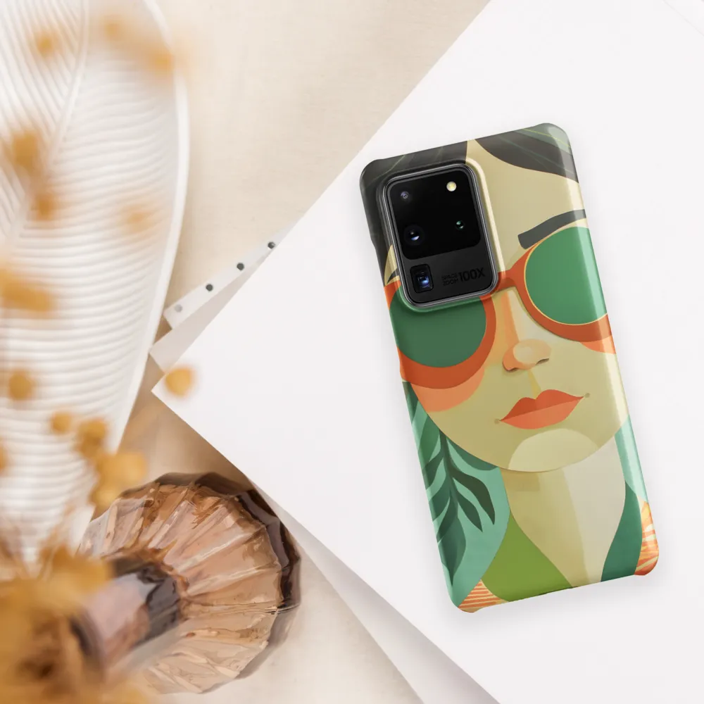 Bold Serenity: A Modern Portrait