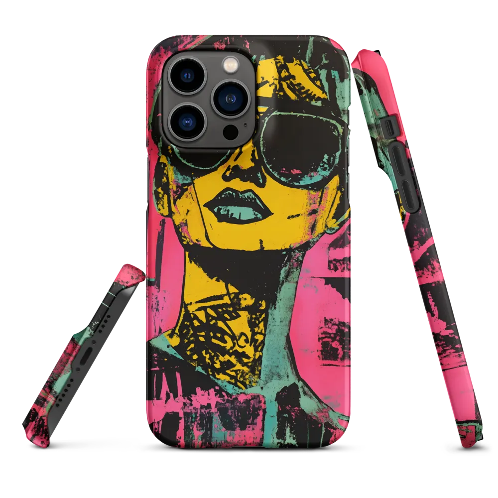 Confident Portrait in Neon Colors