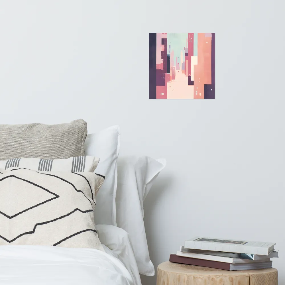 Tranquil Cityscape | Poster | 12″×12″