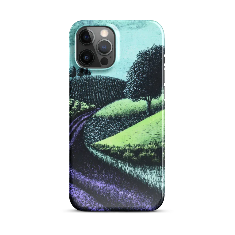 Winding Serenity: A Modern Landscape