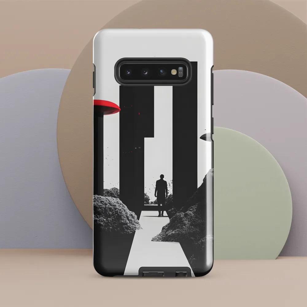 Echoes of Solitude | Phone Case |  S10 Plus | Tough Case | Glossy