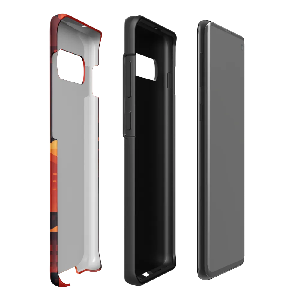 Radiance of the Urban Horizon | Phone Case |  S10 Plus | Tough Case | Matte