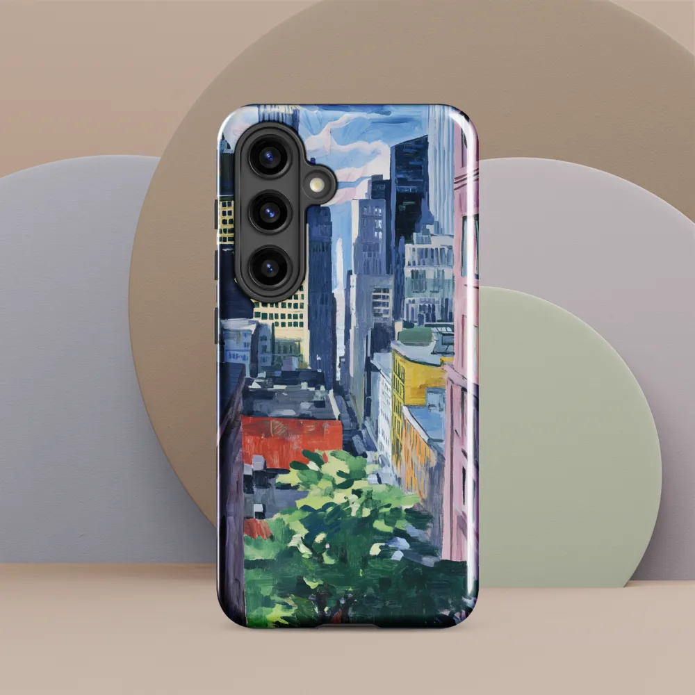 Urban Symphony: A Cityscape in Color
