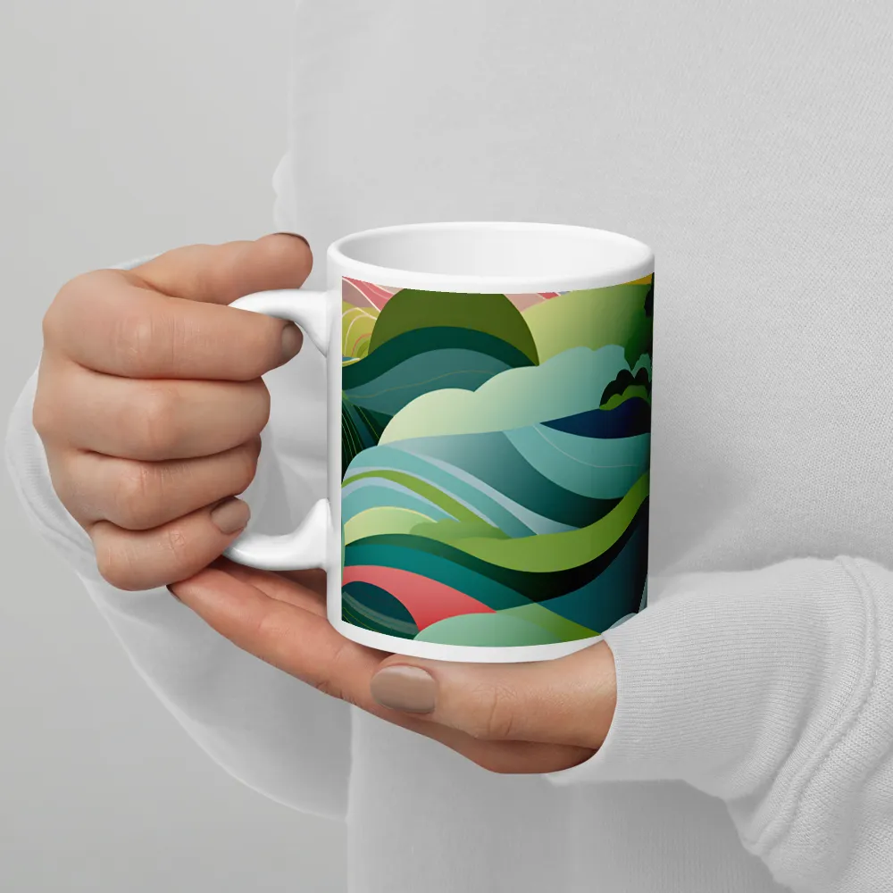 Waves of Serenity | Mugs | Multiple Sizes & Colors