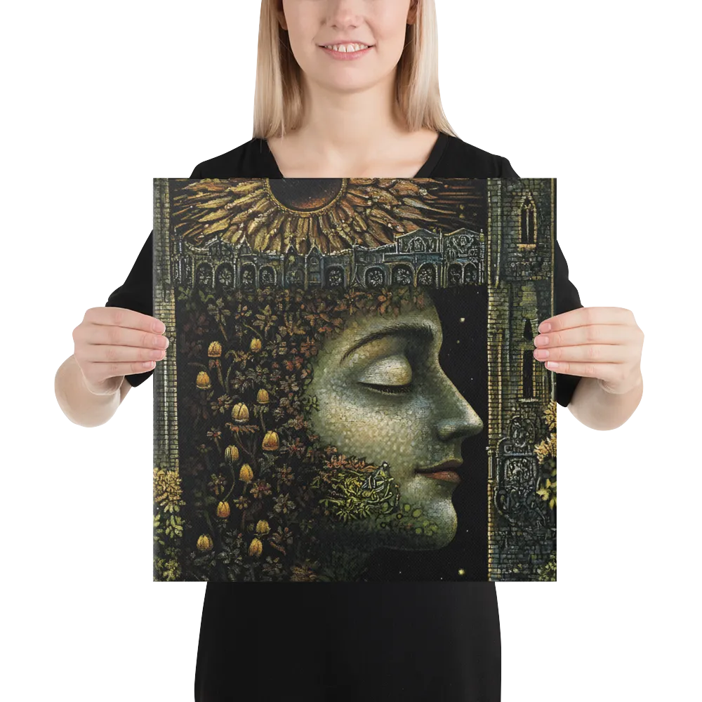 Nature’s Embrace: The Infinite Connection | Canvas | 16″×16″