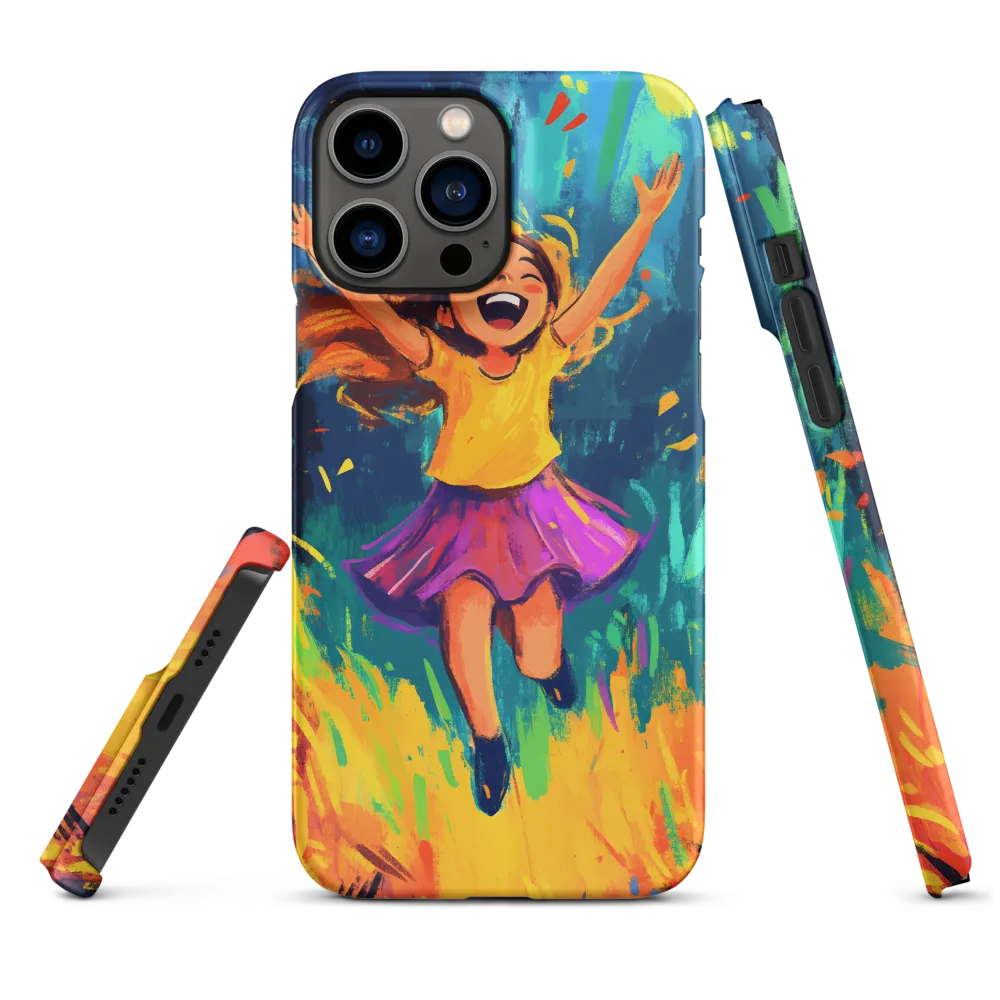 Joyful Escape into Nature | Phone Case |  13 Pro Max | Snap Case | Matte