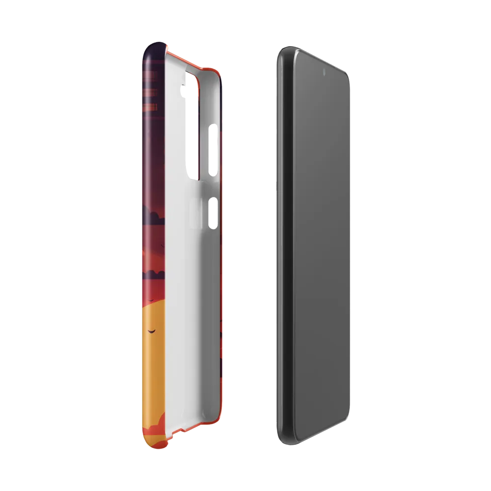 Urban Dusk: A Symphony of Cityscapes | Phone Case |  S21 | Snap Case | Glossy