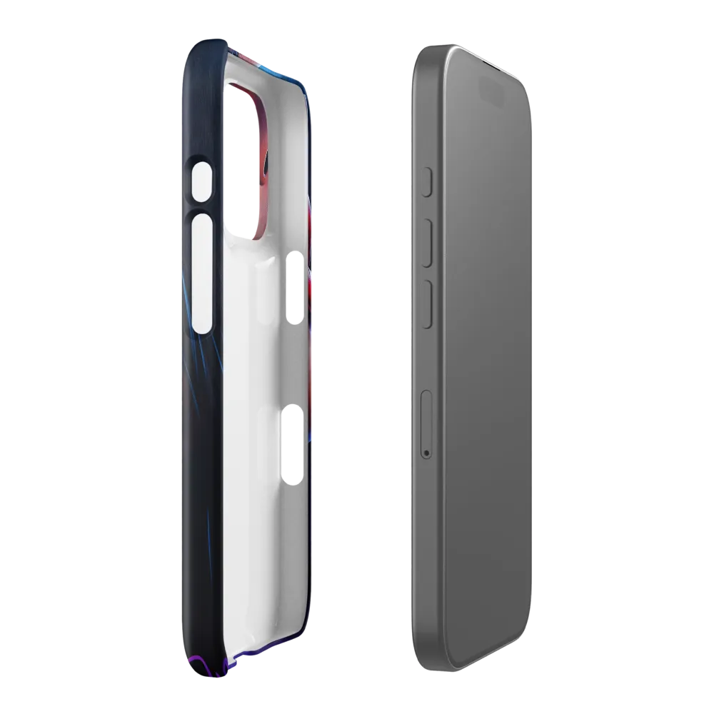 Ethereal Profile: A Pop Art Journey | Phone Case |  16 Pro | Snap Case | Glossy
