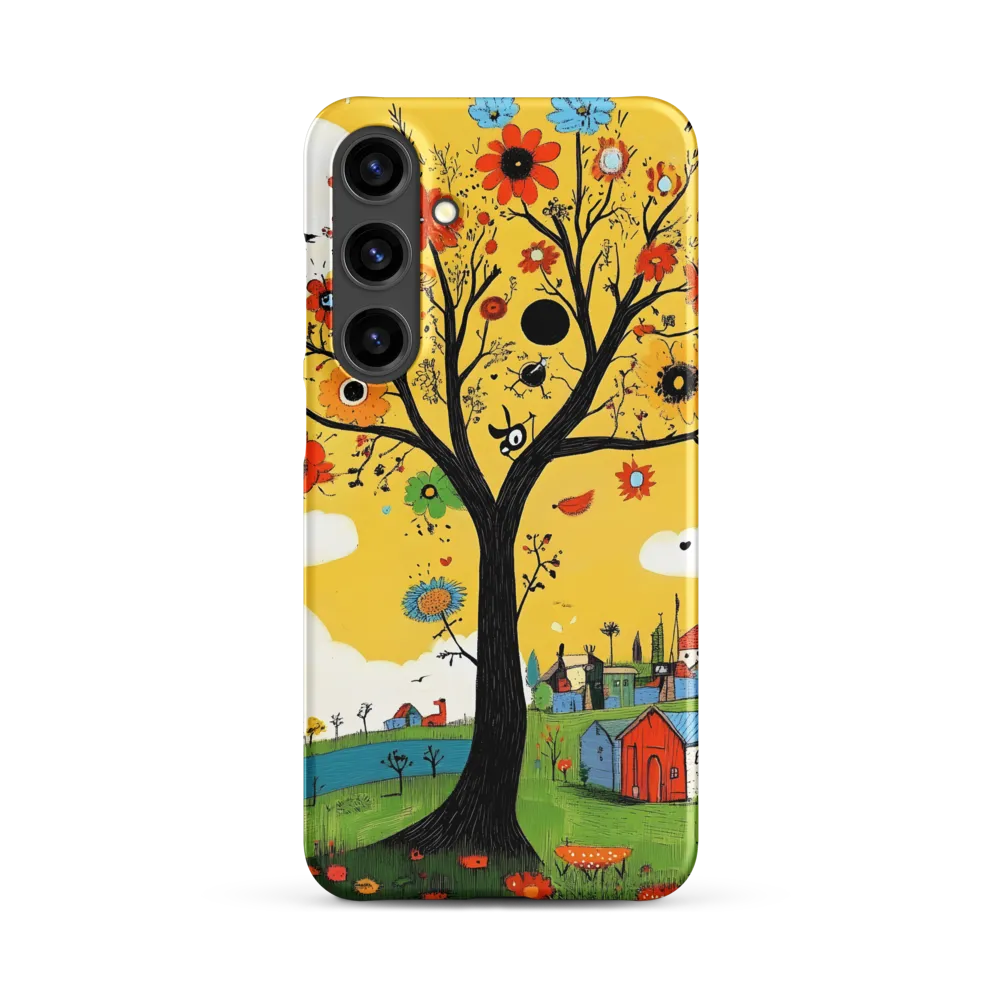 Whimsical Blooms of Life | Phone Case |  S24 Plus | Snap Case | Matte
