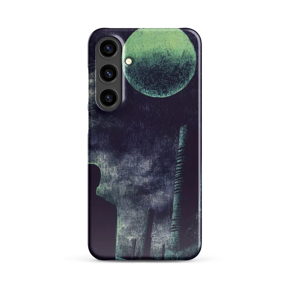 Lunar Solitude | Phone Case |  S24 Plus | Snap Case | Glossy