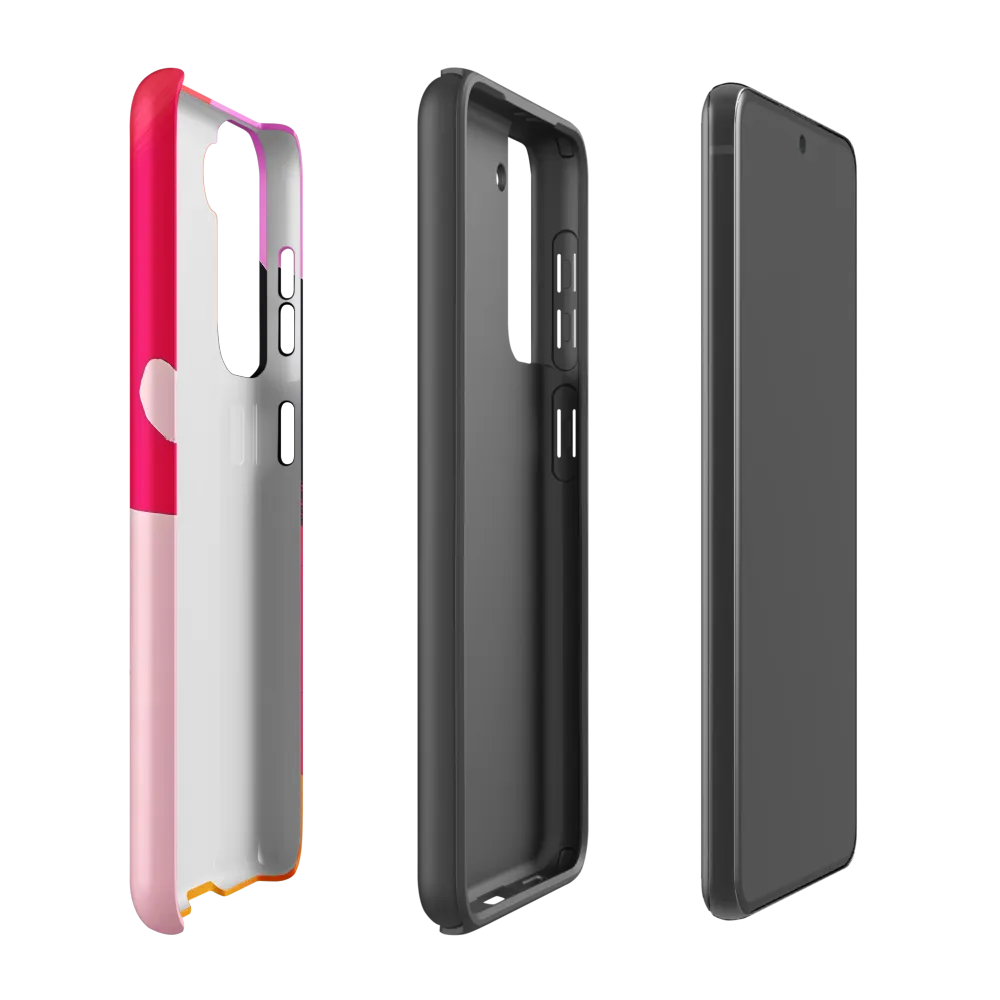 Playful Interplay of Colors | Phone Case |  S21 FE | Tough Case | Matte