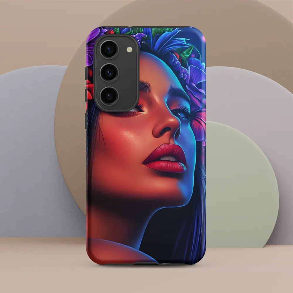 Radiance of the Floral Queen | Phone Case |  S23 Plus | Tough Case | Matte