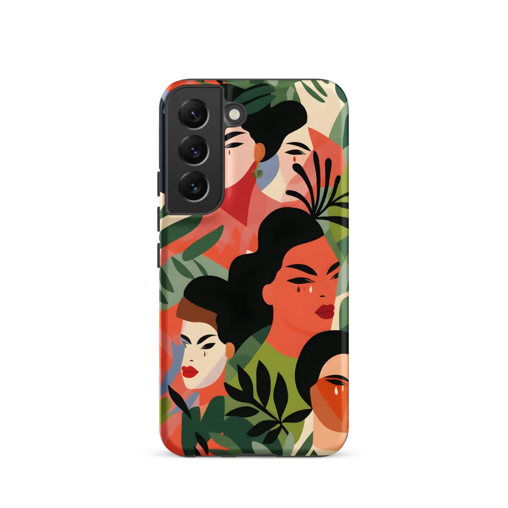 Harmony of Nature and Femininity | Phone Case |  S22 | Tough Case | Matte