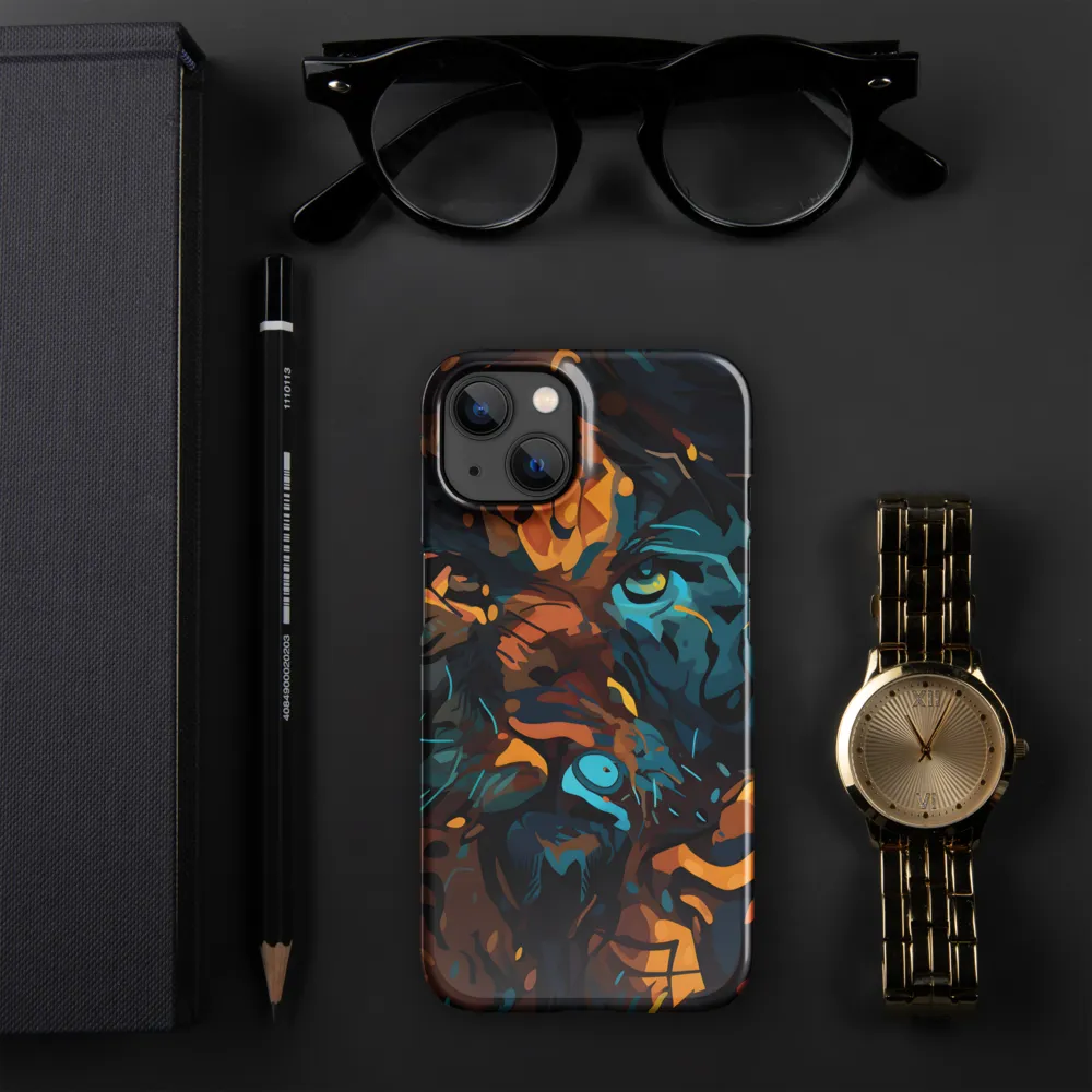 Tropical Enigma: A Wildlife Quartet | Phone Case |  13 | Snap Case | Glossy
