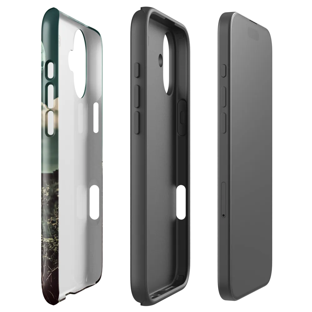 Moonlit Blossom | Phone Case |  16 Plus | Tough Case | Glossy