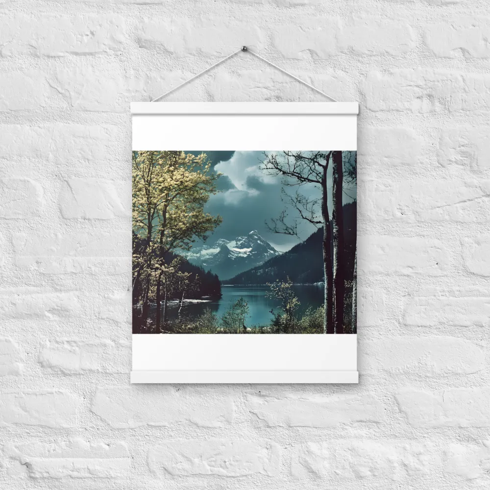 Whispers of Tranquility | Poster With White Wood Hanger | 16″×20″