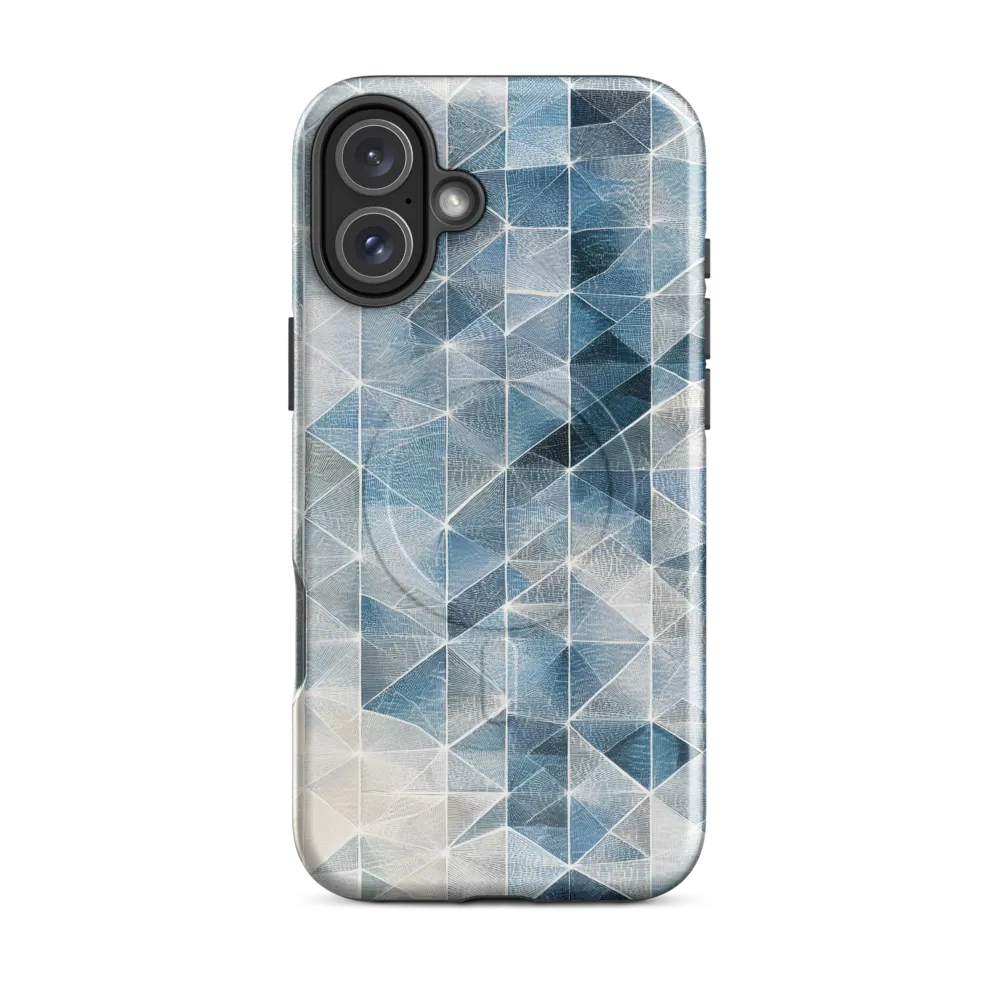 Geometric Harmony in Blue