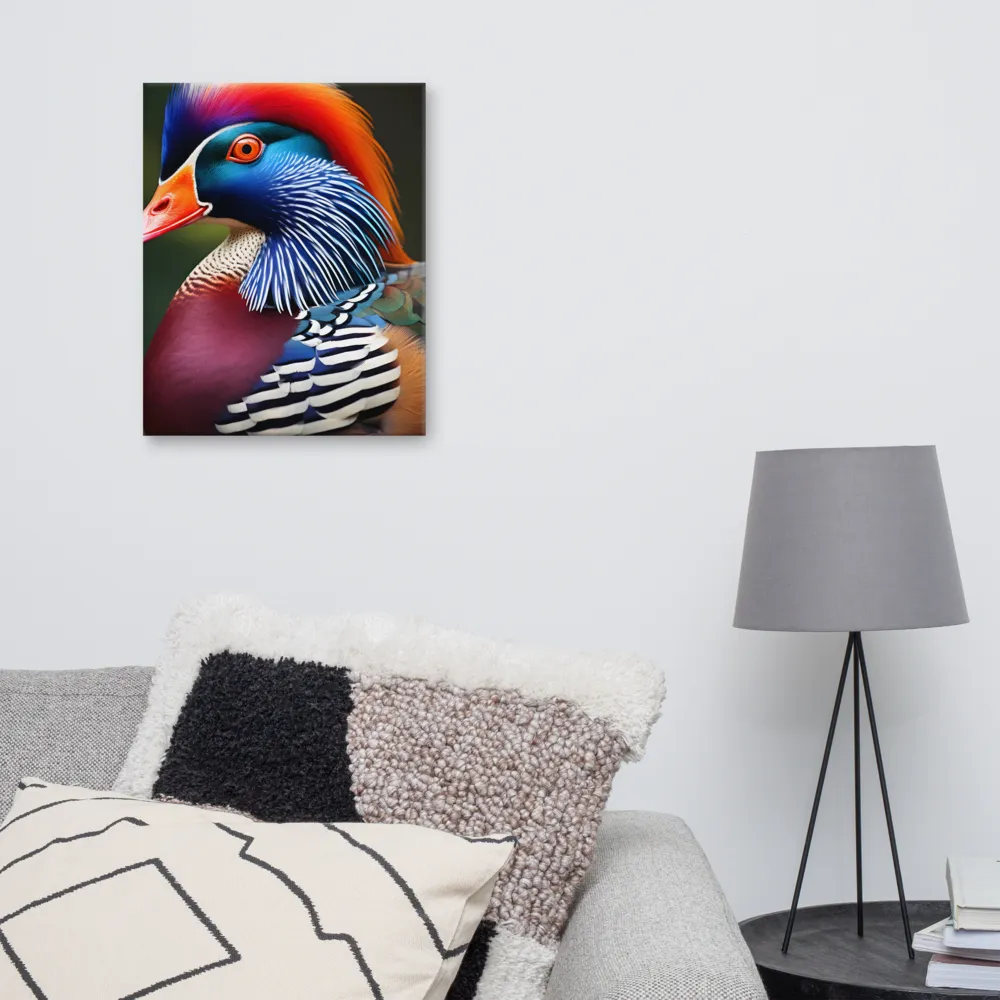 The Majestic Mandarin | Canvas | 16″×20″