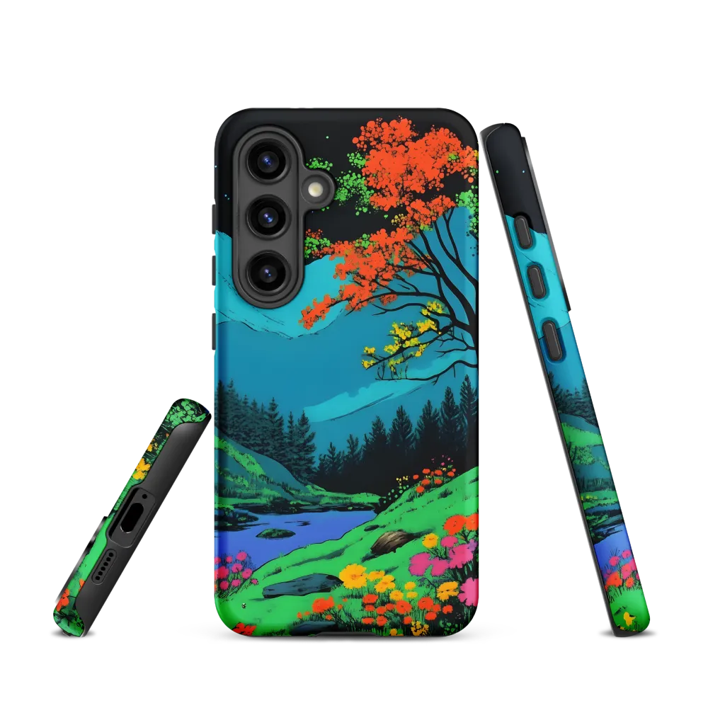 Neon Dreams: A Vibrant Landscape