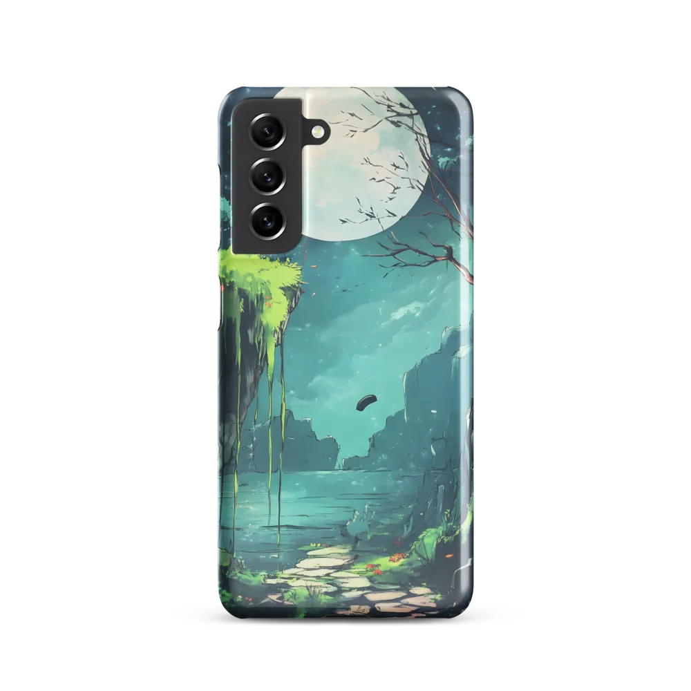 Moonlit Serenity: A Fantastical Landscape