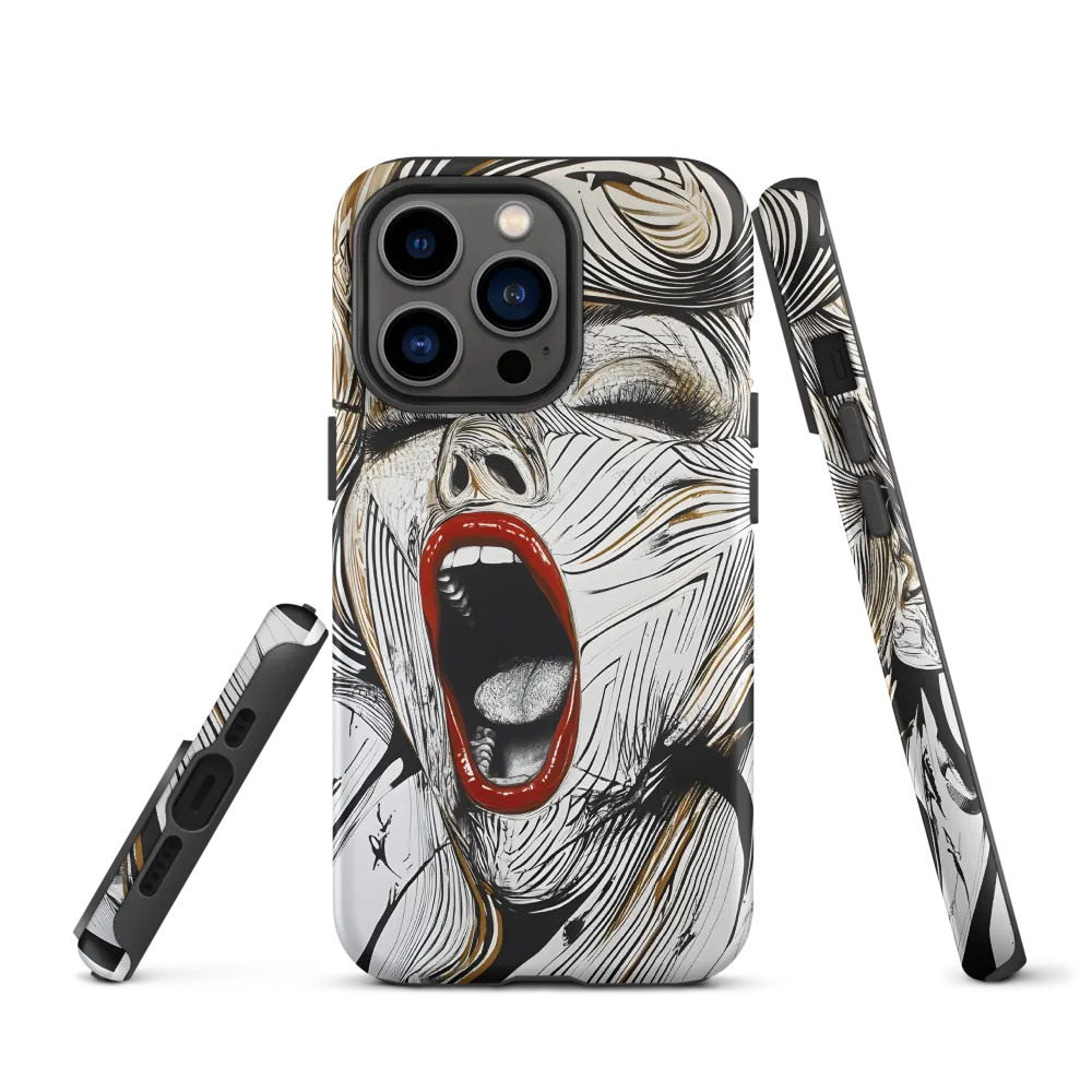 The anguished scream