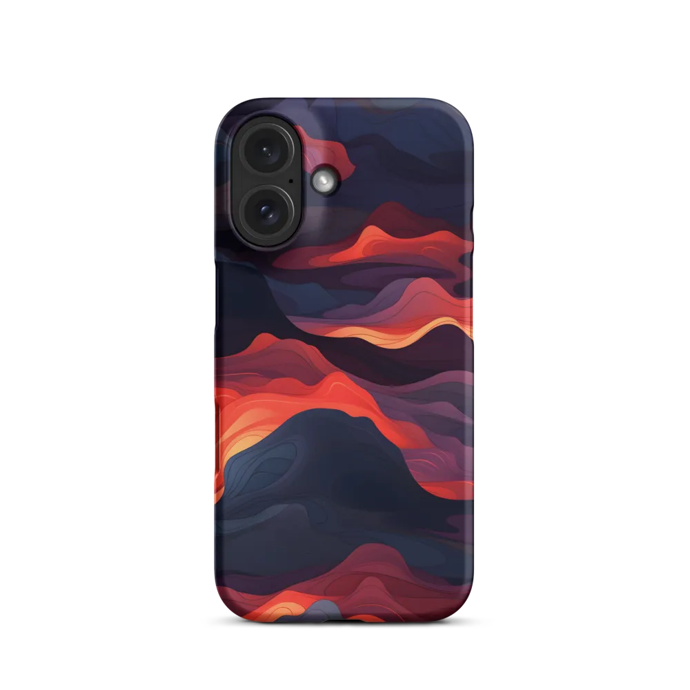 Ethereal Waves of Color | Phone Case |  16 | Snap Case | Matte