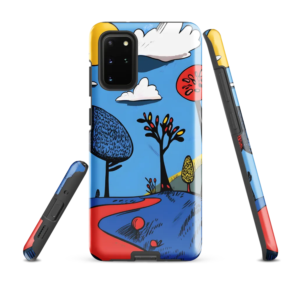 A Playful Journey Through Whimsical Woods | Phone Case |  S20 Plus | Tough Case | Glossy