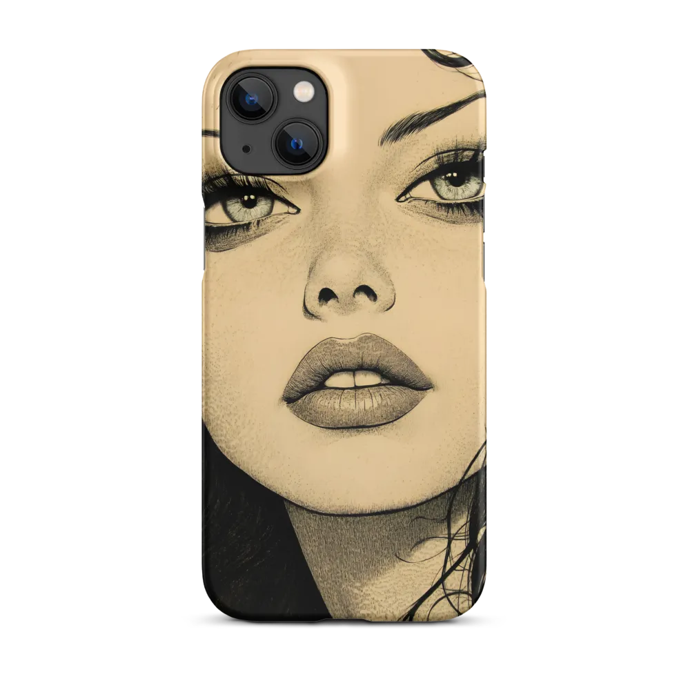 Enigmatic Gaze | Phone Case |  14 Plus | Snap Case | Matte